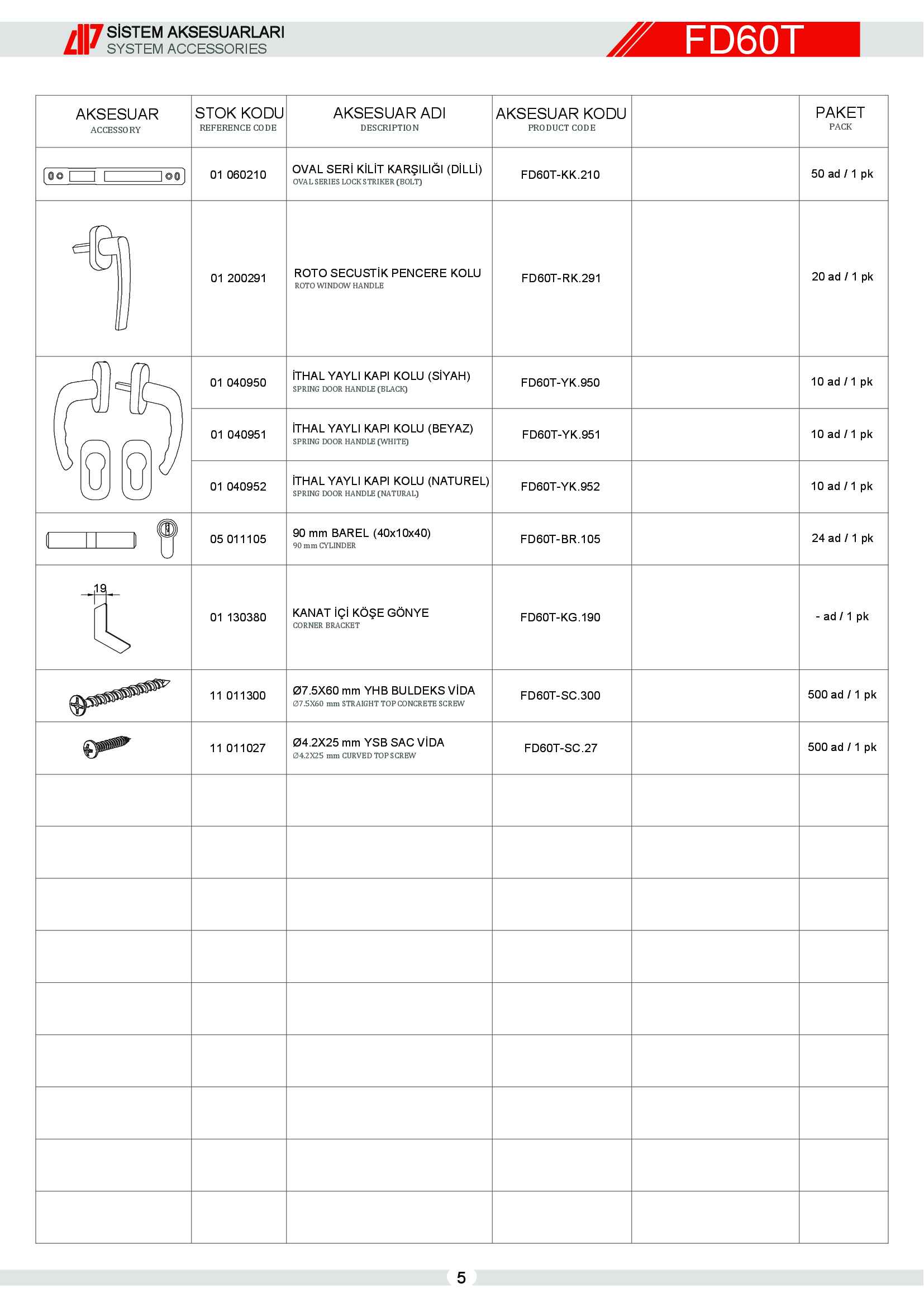 Aluminyum Katlanır Kapı 8